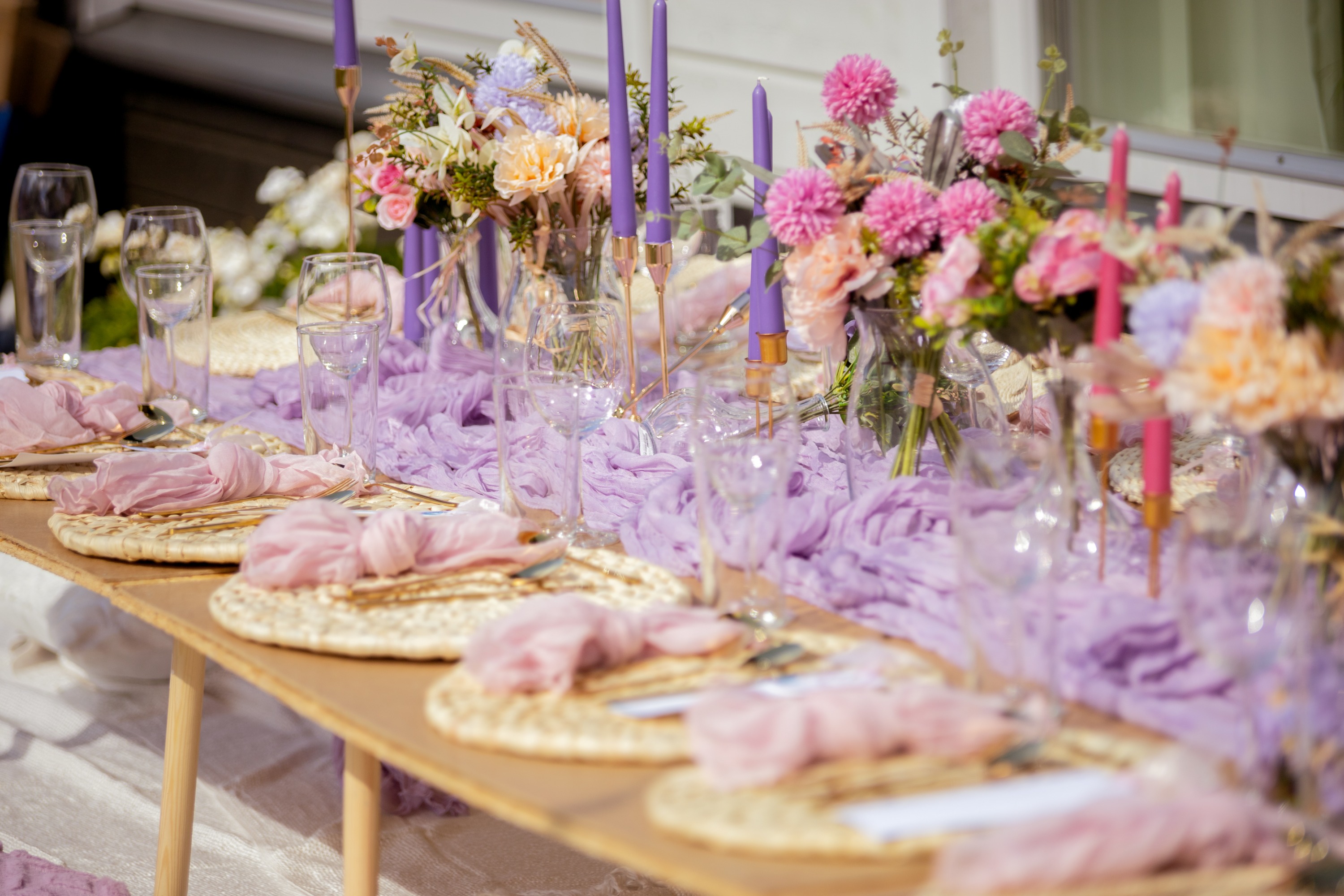 Birthday Dinner Styling